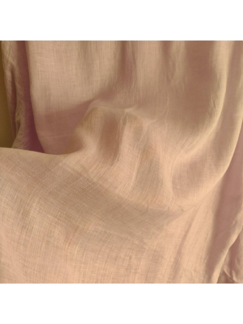 Club Room Mens Linen Shirt L Relaxed FIt Lavender Purple Preppy Dress Top - Picture 9 of 10